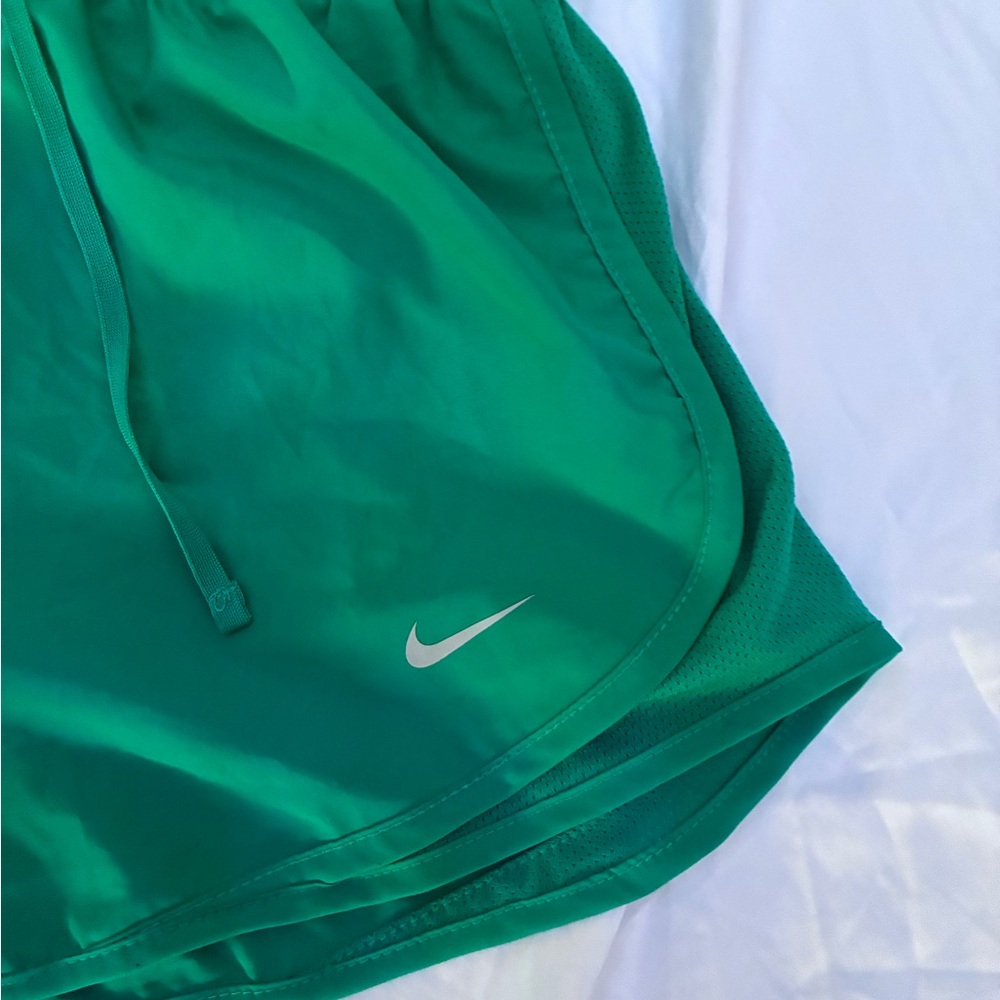 Royal Green Nike Women’s Shorts - Picture 2 of 4